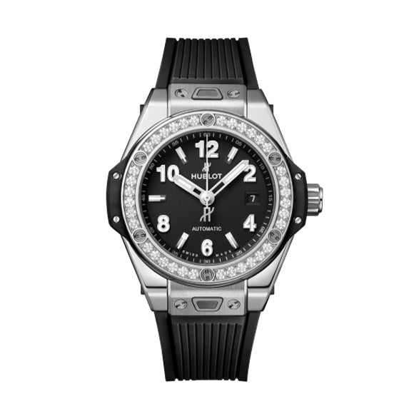 BIG BANG ONE CLICK STEEL DIAMONDS 33mm<br><font size="1">ビッグ・バン ワンクリック スチール ダイヤモンド 33mm</font>