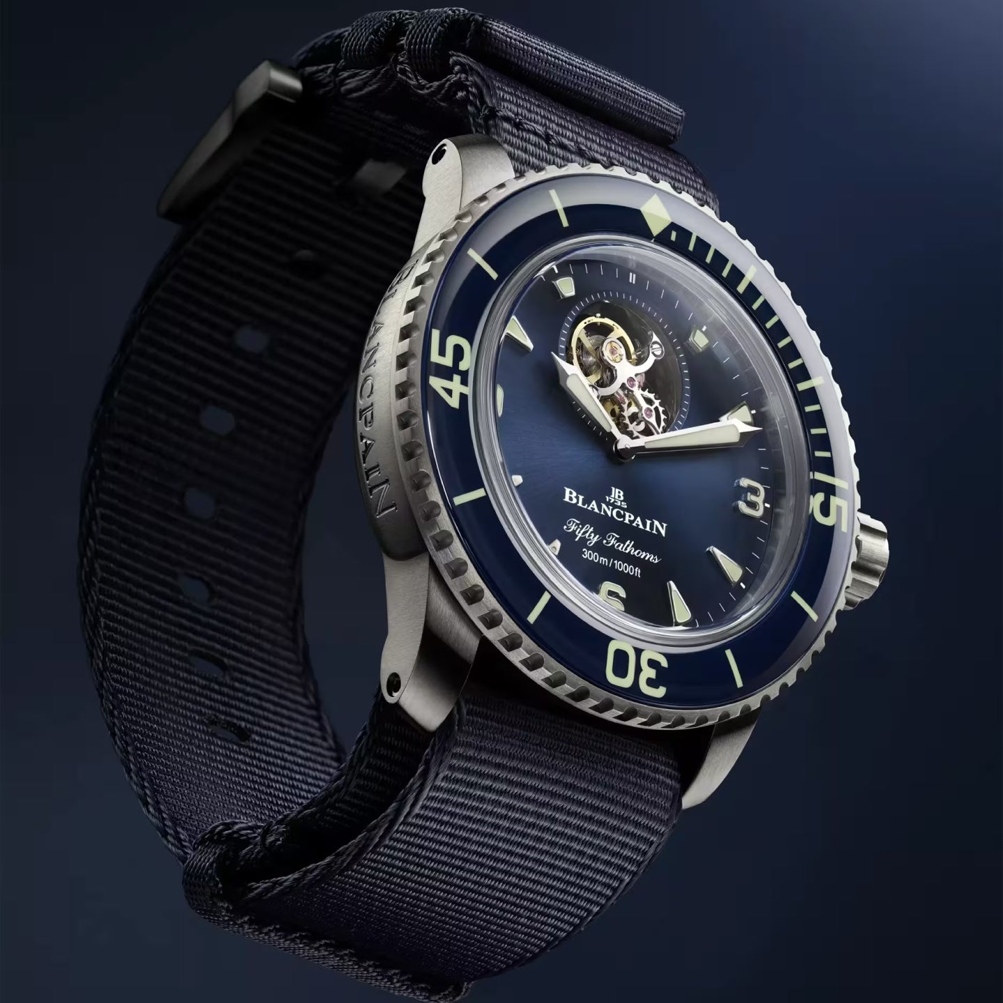FIFTY FATHOMS TOURBILLON 8 JOURS<br><font size=1pt>フィフティ ファゾムス トゥールビヨン 8デイズ</font>