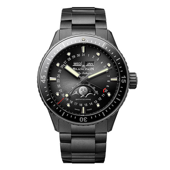 FIFTY FATHOMS BATHYSCAPHE QUANTIEME COMPLET PHASES DE LUNE<br><font size=1pt>フィフティ ファゾムス バチスカーフ コンプリートカレンダー</font>