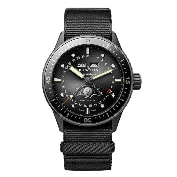 FIFTY FATHOMS BATHYSCAPHE QUANTIEME COMPLET PHASES DE LUNE<br><font size=1pt>フィフティ ファゾムス バチスカーフ コンプリートカレンダー</font>