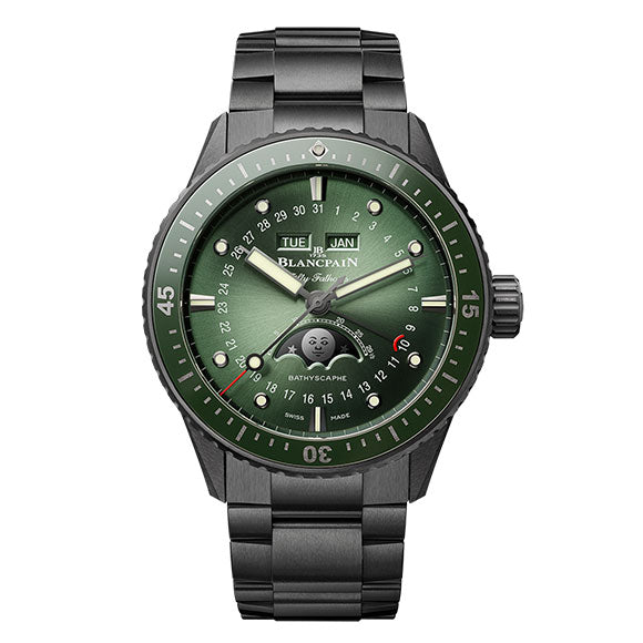 FIFTY FATHOMS BATHYSCAPHE QUANTIEME COMPLET PHASES DE LUNE<br><font size=1pt>フィフティ ファゾムス バチスカーフ コンプリートカレンダー</font>