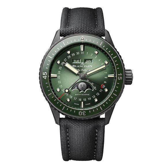 FIFTY FATHOMS BATHYSCAPHE QUANTIEME COMPLET PHASES DE LUNE<br><font size=1pt>フィフティ ファゾムス バチスカーフ コンプリートカレンダー</font>