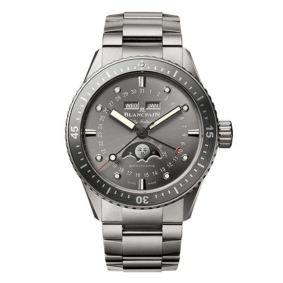 FIFTY FATHOMS BATHYSCAPHE QUANTIEME COMPLET PHASES DE LUNE<br><font size=1pt>フィフティ ファゾムス バチスカーフ コンプリートカレンダー</font>