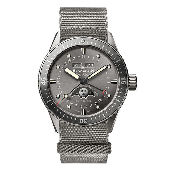 FIFTY FATHOMS BATHYSCAPHE QUANTIEME COMPLET PHASES DE LUNE<br><font size=1pt>フィフティ ファゾムス バチスカーフ コンプリートカレンダー</font>