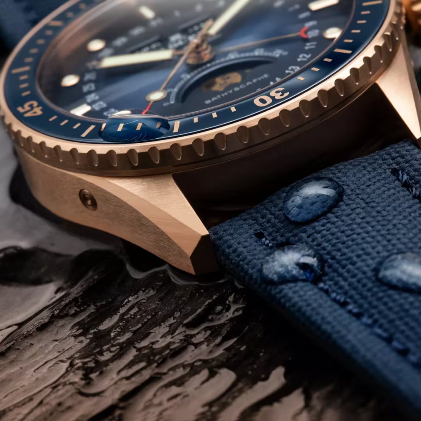 FIFTY FATHOMS BATHYSCAPHE QUANTIEME COMPLET PHASES DE LUNE<br><font size=1pt>フィフティ ファゾムス バチスカーフ コンプリートカレンダー</font>