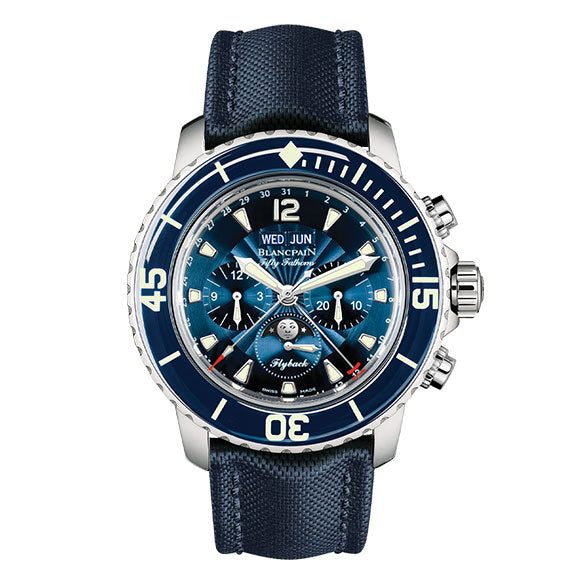 FIFTY FATHOMS FLYBACK CHRONOGRAPHE QUANTIEME COMPLET<br><font size=1pt>フィフティ ファゾムス フライバック クロノグラフ コンプリートカレンダー</font>
