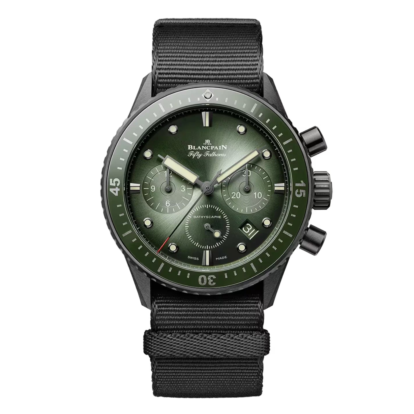 FIFTY FATHOMS BATHYSCAPHE CHRONOGRAPHE FLYBACK<br><font size=1pt>フィフティ ファゾムス バチスカーフ クロノグラフ フライバック</font>
