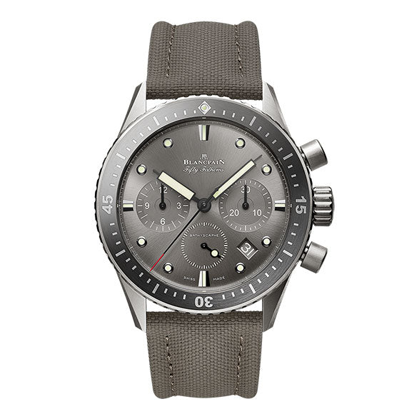 FIFTY FATHOMS BATHYSCAPHE CHRONOGRAPHE FLYBACK<br><font size=1pt>フィフティ ファゾムス バチスカーフ クロノグラフ フライバック</font>