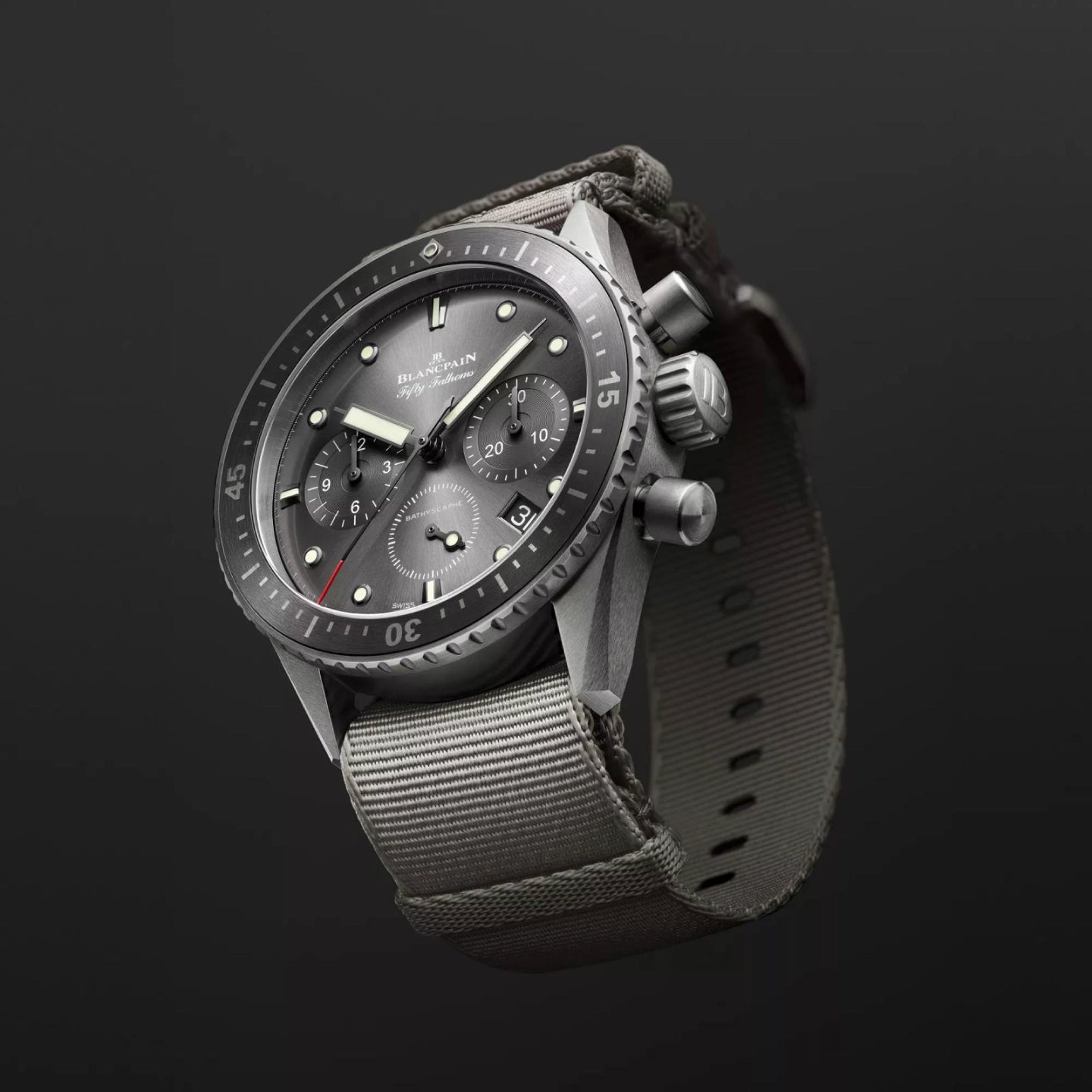 FIFTY FATHOMS BATHYSCAPHE CHRONOGRAPHE FLYBACK<br><font size=1pt>フィフティ ファゾムス バチスカーフ クロノグラフ フライバック</font>