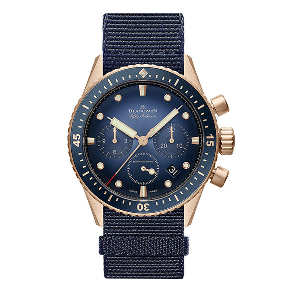 FIFTY FATHOMS BATHYSCAPHE CHRONOGRAPHE FLYBACK<br><font size=1pt>フィフティ ファゾムス バチスカーフ クロノグラフ フライバック</font>