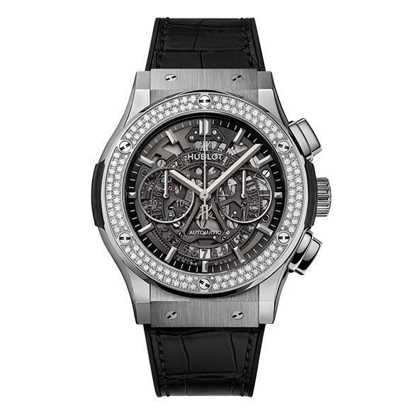 AEROFUSION CHRONOGURAPH TITANIUM DIAMONDS 45mm<br><font size="1">アエロフュージョン クロノグラフ チタニウム ダイヤモンド 45mm</font>