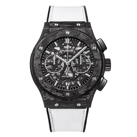 AEROFUSION CHRONOGRAPH FOSTED CARBON 45mm<br><font size="1">アエロ・フュージョン クロノグラフ フロステッドカーボン</font>