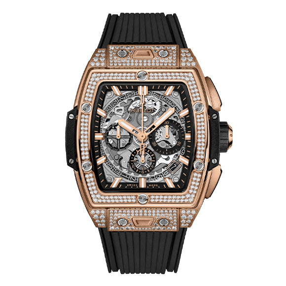 SPIRIT OF BIG BANG KING GOLD PAVE 42mm<br><font size=1pt>スピリット オブ ビッグ・バン キングゴールド パヴェ 42mm</font>