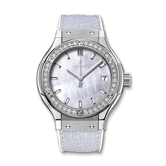 CLASSIC FUSION PEARL WHITE DIAMONDS 33mm<br><font size=1pt>クラシック・フュージョン パールホワイト ダイヤモンド 33mm</font>