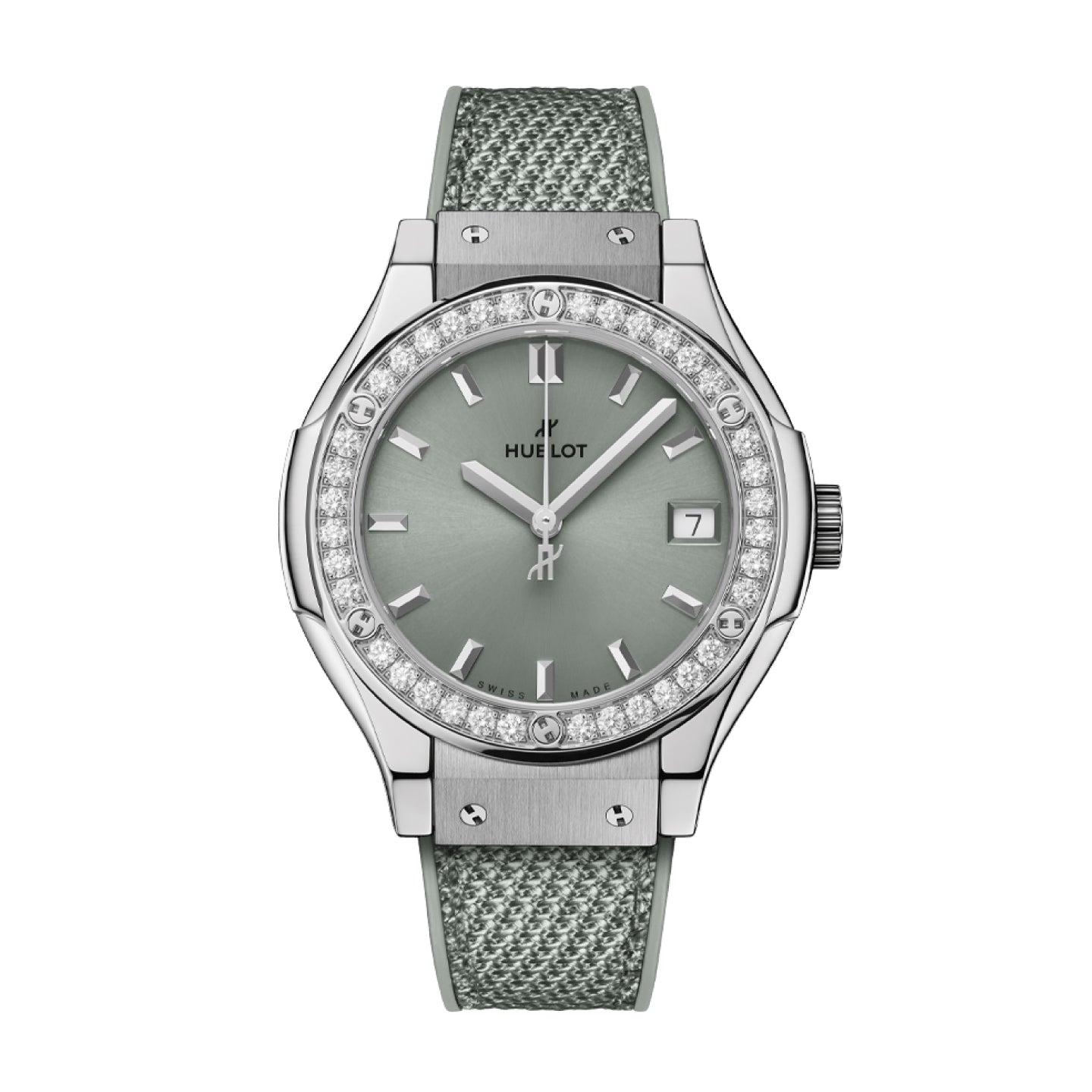 CLASSIC FUSION<br>TITANIUM SAGE GREEN DIAMONDS 33mm<br><font size=1pt>クラシック・フュージョン チタニウム セージ グリーン ダイアモンド 33mm</font>