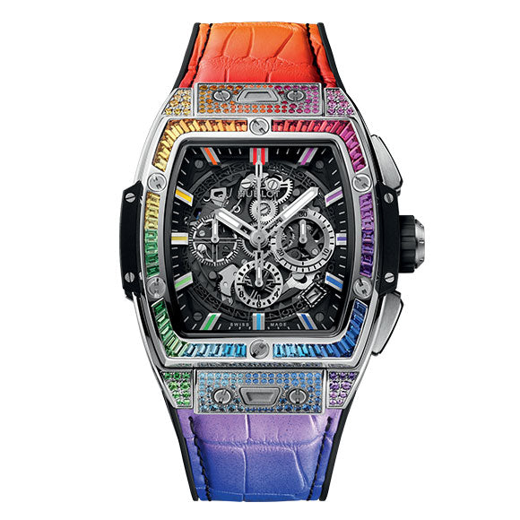 SPIRIT OF BIG BANG TITANIUM RAINBOW 42mm<br><font size=1pt>スピリット オブ ビッグ・バン チタニウム レインボウ 42mm</font>