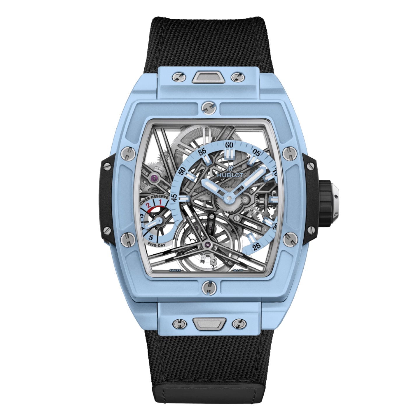 SPIRIT OF BIG BANG TOURBILLON 5-DAY POWER RESERVE SKY BLUE CERAMIC 42 mm<br><font size=1pt>スピリット オブ ビッグ・バン トゥールビヨン 5デイ パワーリザーブ スカイブルーセラミック</font>