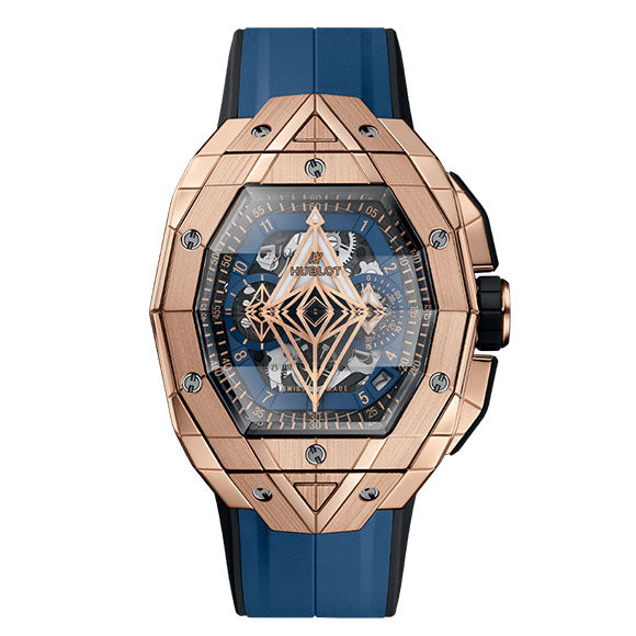 SPIRIT OF BIG BANG SANG BLUE KING GOLD BLUE 42mm<br><font size=1pt>スピリット オブ ビッグ・バン サン ブルー キングゴールド ブルー 42mm</font>