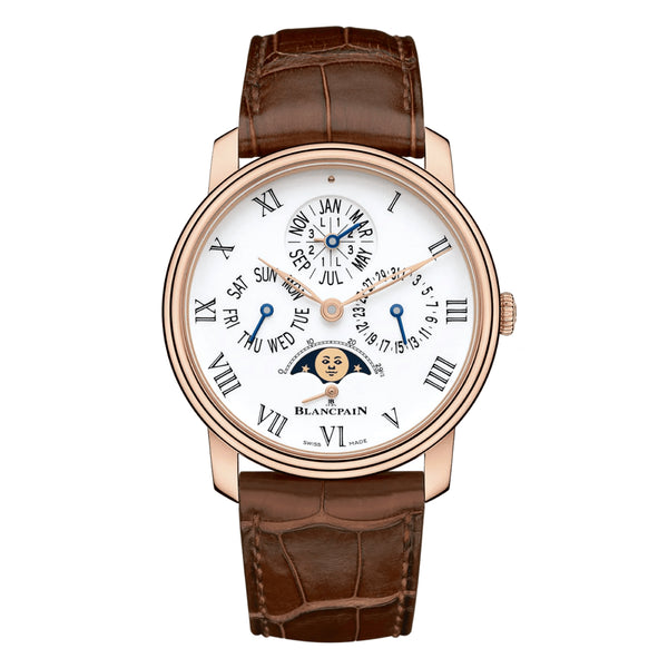 VILLERET  Quantième Perpétuel 8 JOURS 42.00mm<br><font size=1pt>ヴィルレ パーペチュアルカレンダー 8デイズ 42.00mm</font>
