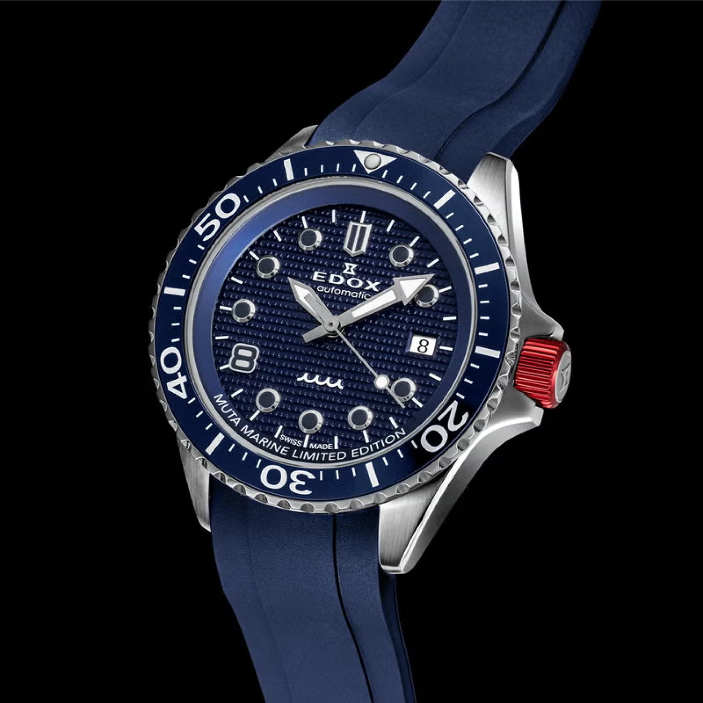 NEPTUNIAN GRANDE RESERVE DATE AUTOMATIC<br>muta MARINE SPECIAL EDITION<br><font size=1pt>ネプチュニアン グランド リザーブ デイト オートマティック<br>ムータマリン スペシャルエディション</font>
