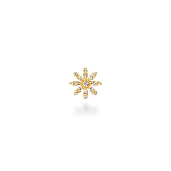 フルブルームパヴェ ピアス(1PS)