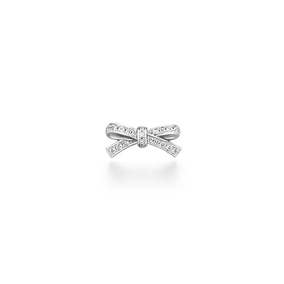 プチリュバンダイヤモンド ピアス
