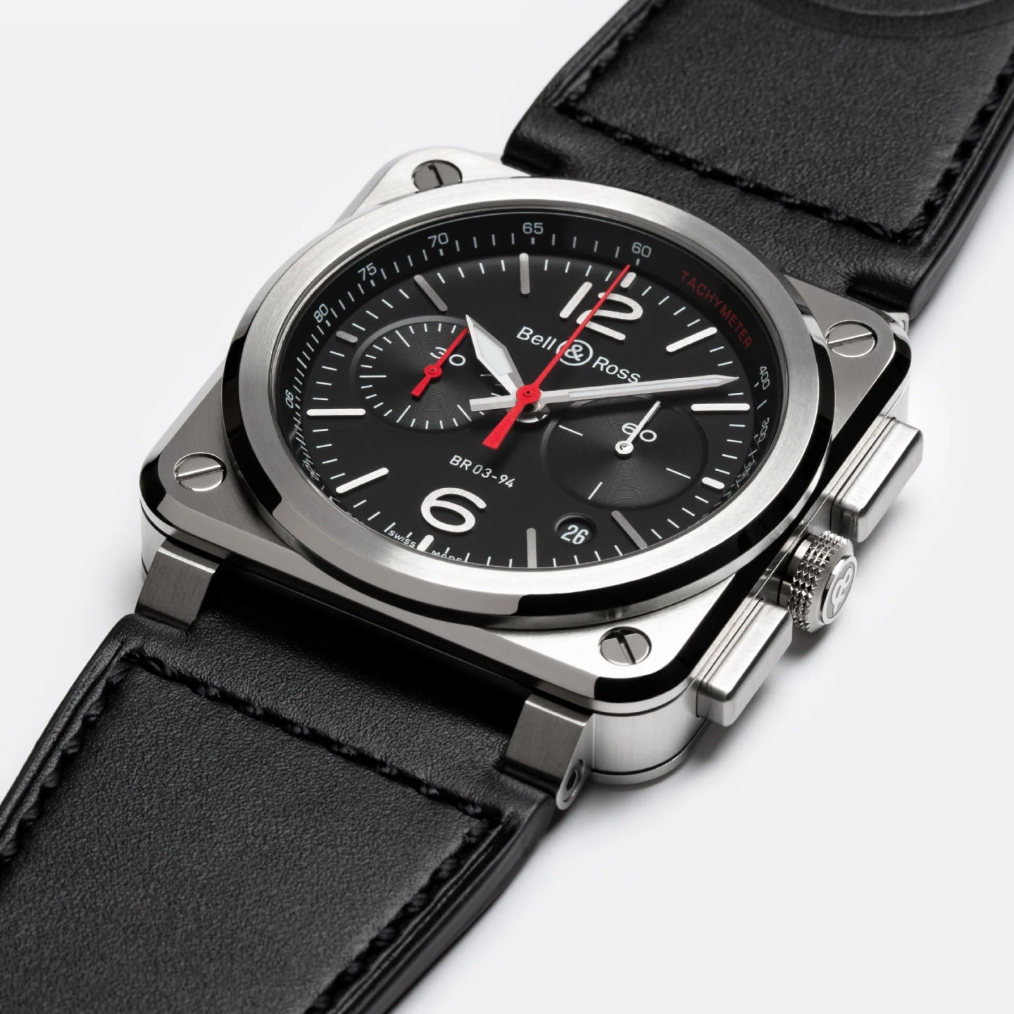 BR-03 CHRONO BLACK STEEL<br><font size=1pt>BR-03 クロノ ブラックスチール</font>
