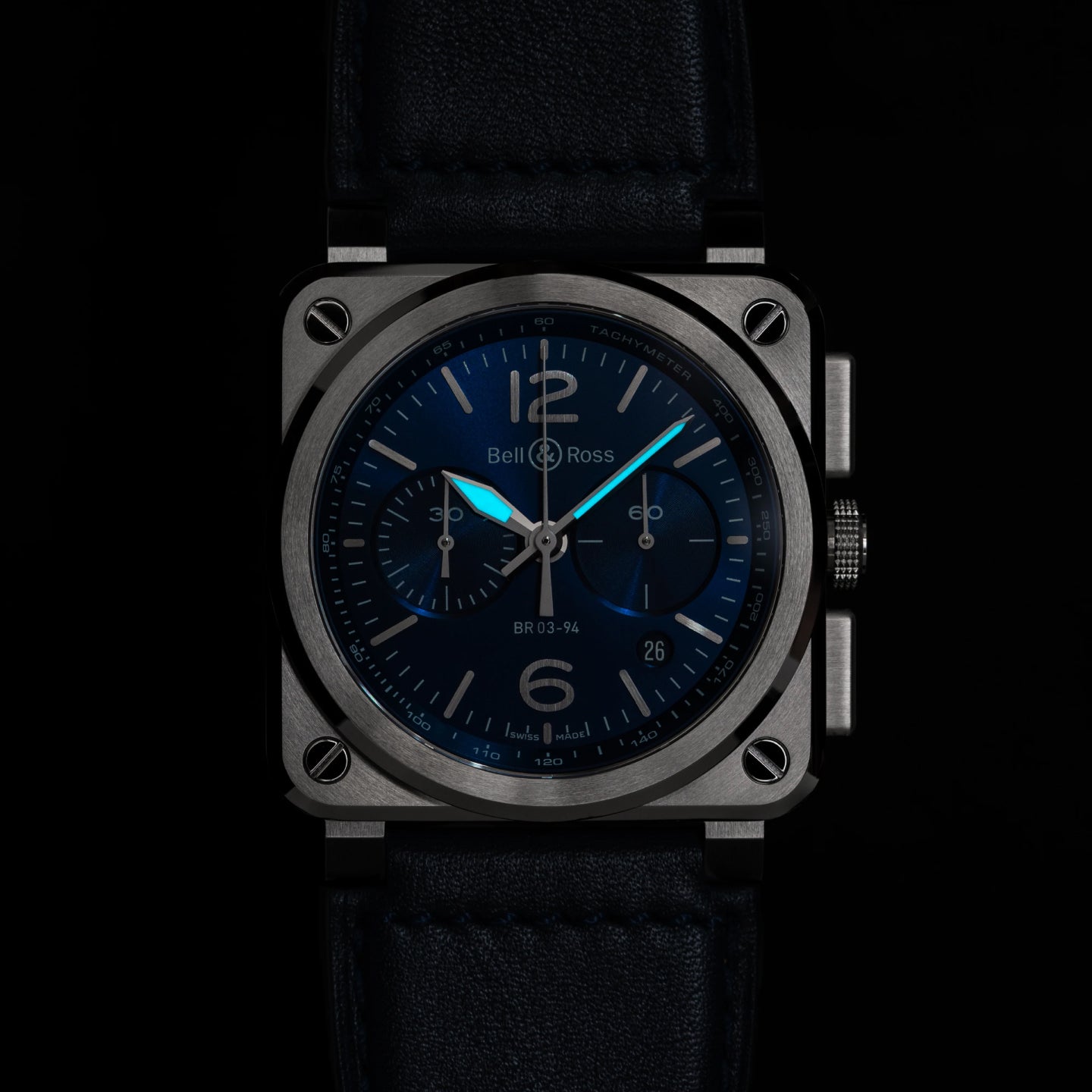 BR-03 CHRONO BLUE STEEL<br><font size=1pt>BR-03 クロノ ブルースチール</font>