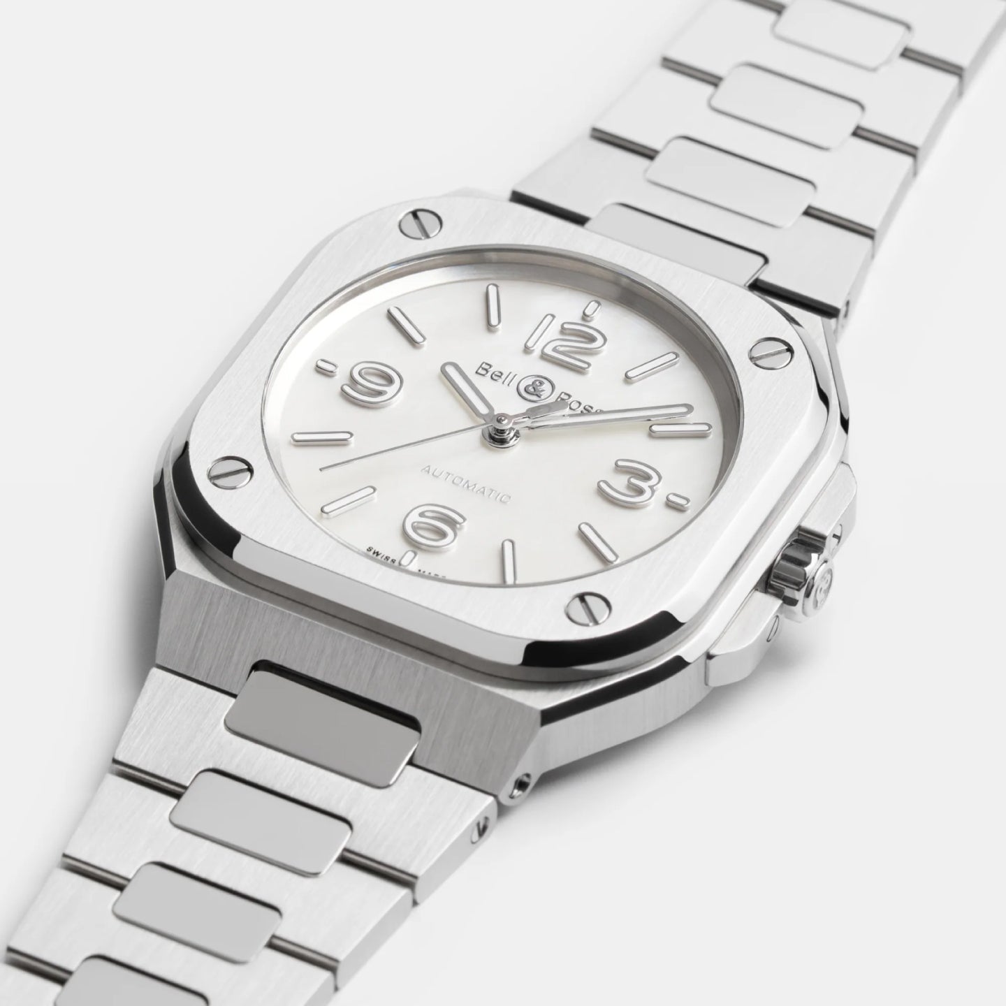 BR-05 36 MM MOTHER OF PEARL STEEL<br><font size=1pt>BR-05 36mm マザーオブパール スチール</font>