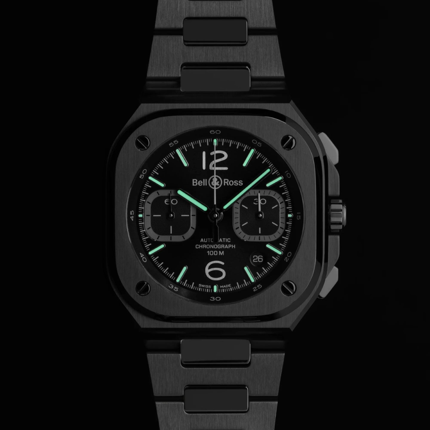 BR-05 CHRONO BLACK STEEL<br><font size=1pt>BR-05 クロノ ブラックスチール</font>