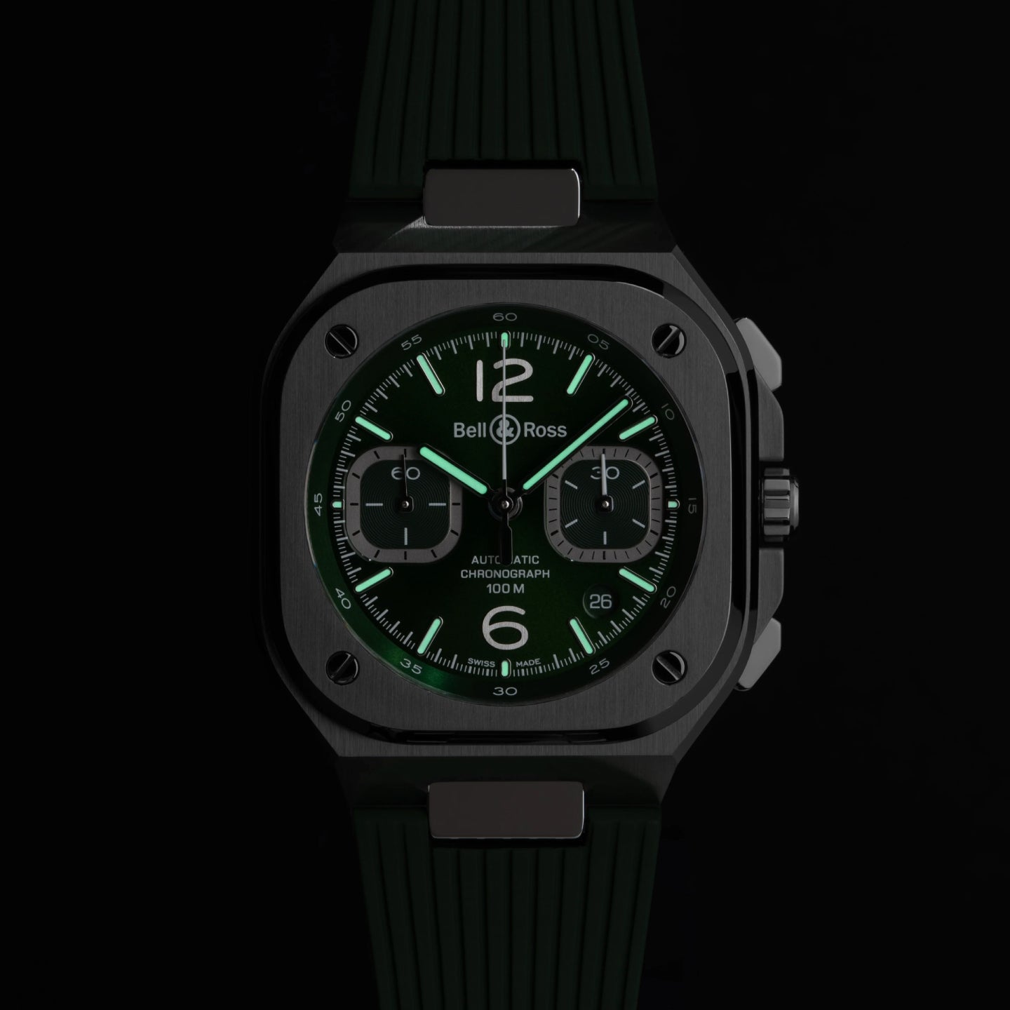 BR-05 CHRONO GREEN STEEL<br><font size=1pt>BR-05 クロノ グリーンスチール</font>