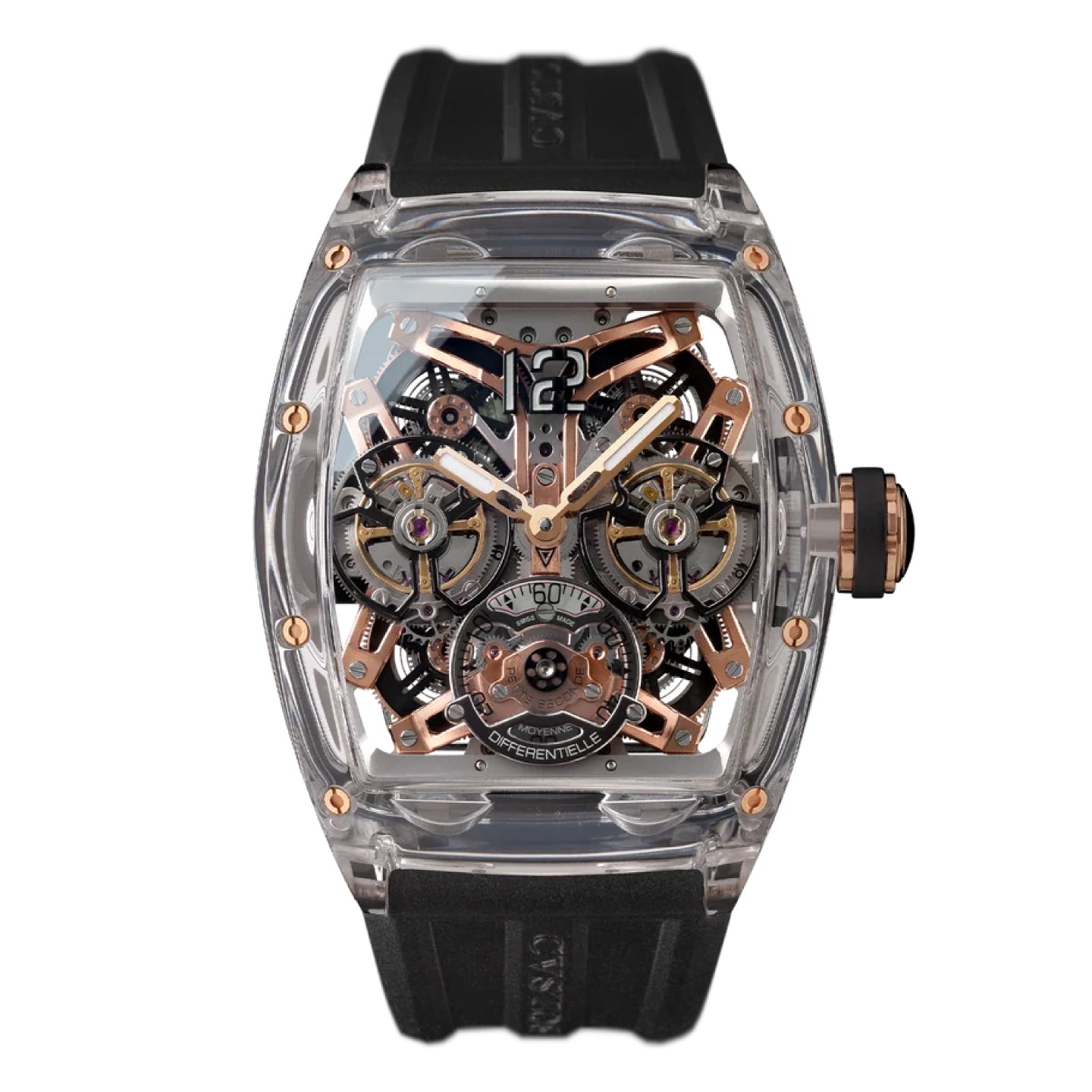 DOUBLE TOURBILLON SAPPHIRE<br><font size=1pt>ダブル トゥールビヨン サファイア</font>