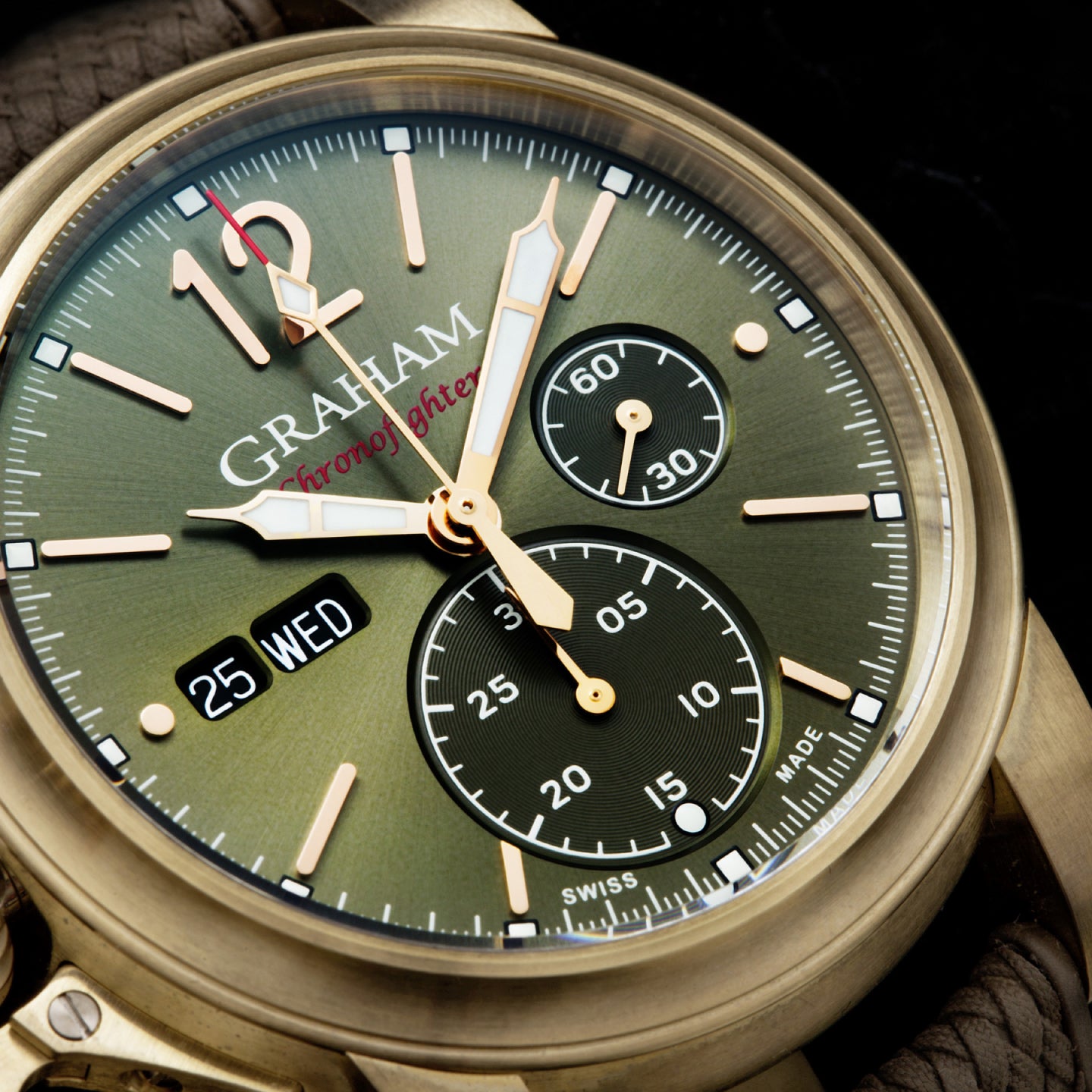 CHRONOFIGHTER VINTAGE BRONZE & GREEN<br><font size=1pt>クロノファイター ヴィンテージ ブロンズ＆グリーン</font>