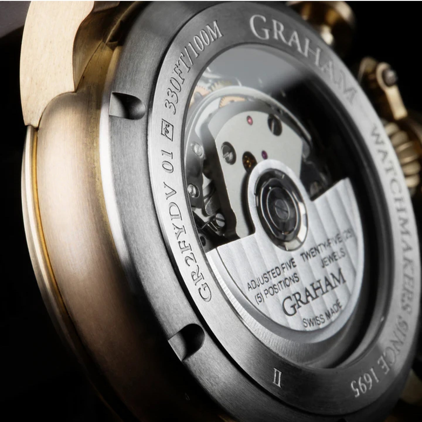 CHRONOFIGHTER VINTAGE BRONZE & BLACK<br><font size=1pt>クロノファイター ヴィンテージ ブロンズ＆ブラック</font>