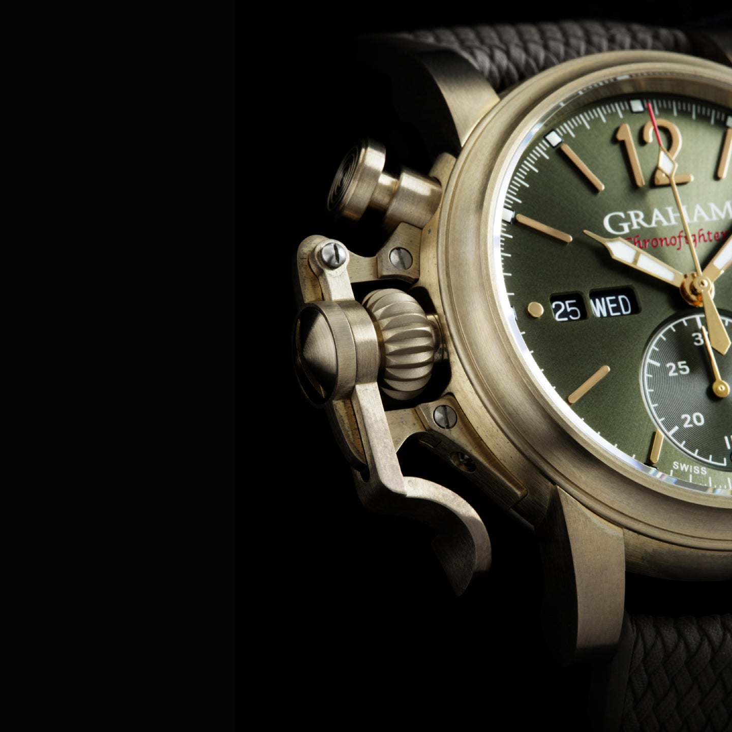CHRONOFIGHTER VINTAGE BRONZE & GREEN<br><font size=1pt>クロノファイター ヴィンテージ ブロンズ＆グリーン</font>