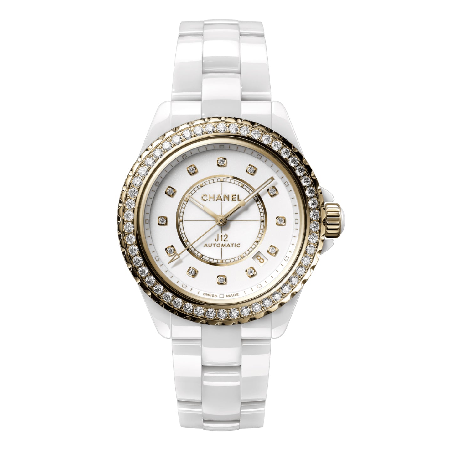 J12 DIAMOND BEZEL CALIBER 12.1,38mm<br><font size=1pt>J12 ダイヤモンドベゼル キャリバー 12.1,38mm</font>
