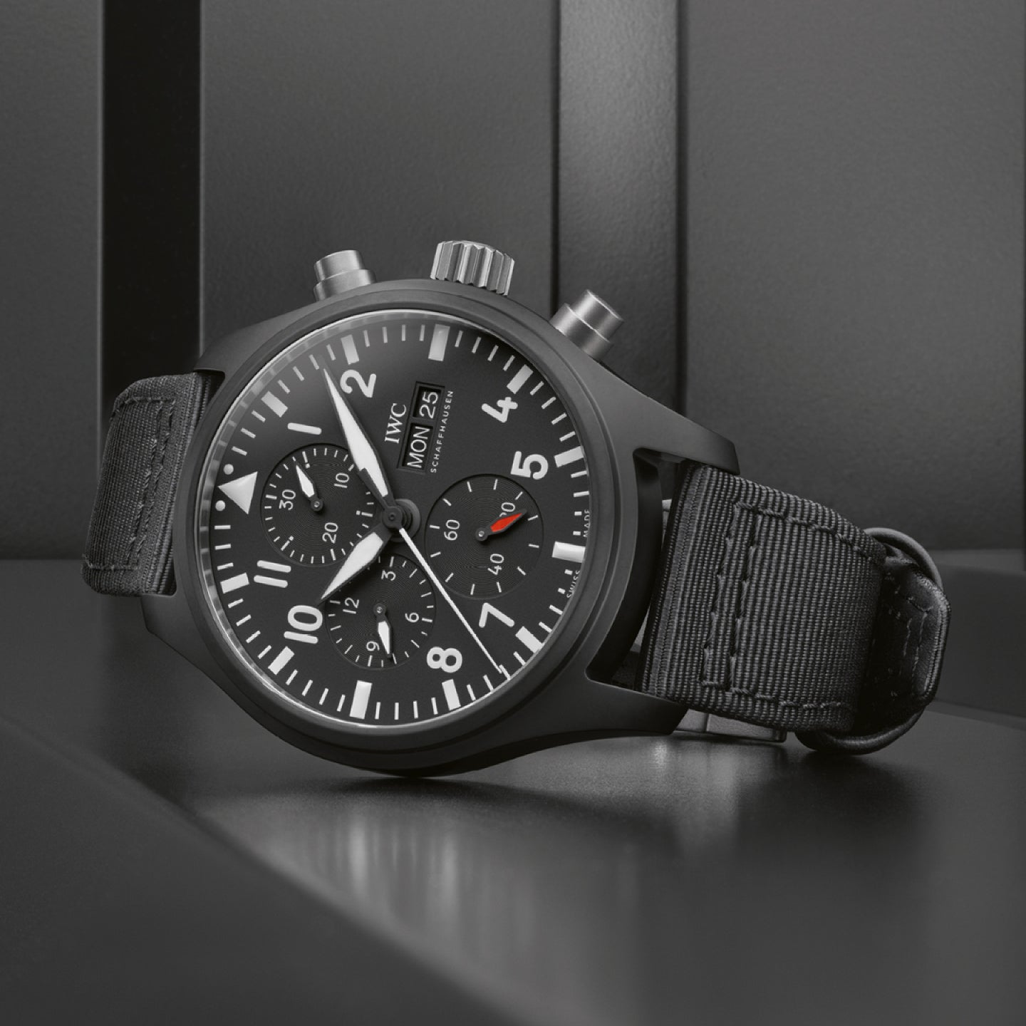 PILOT’S WATCH CHRONOGRAPH<br>TOP GUN<br><font size=1pt>パイロット・ウォッチ クロノグラフ<br>トップガン</font>