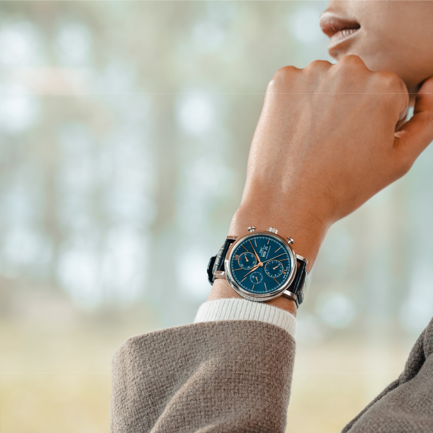 PORTOFINO CHRONOGRAPH<br><font size=1pt>ポートフィノ クロノグラフ</font>