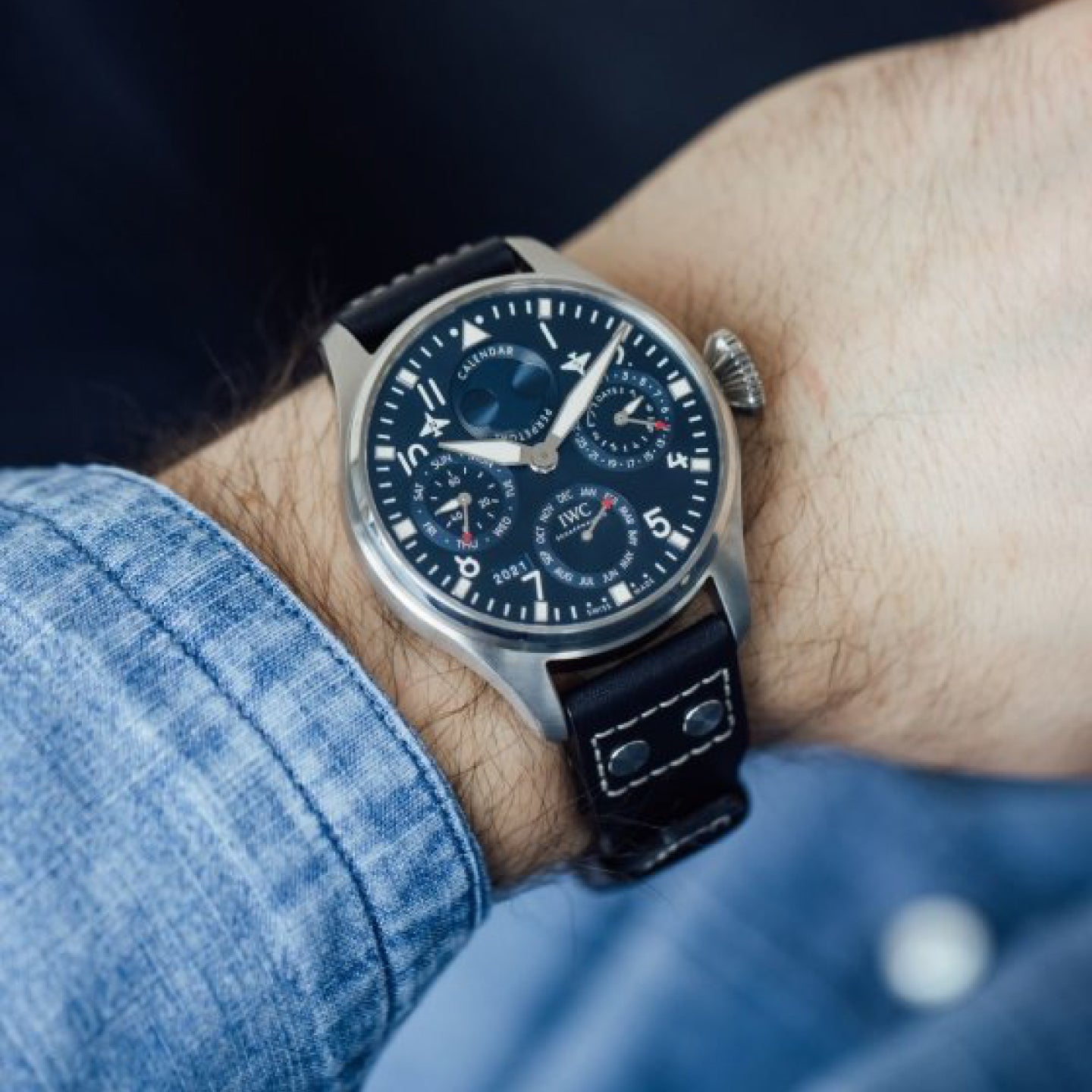 BIG PILOT’S WATCH<br>PERPETUAL CALENDAR<br><font size=1pt>ビッグ・パイロット・ウォッチ<br>パーペチュアル・カレンダー</font>