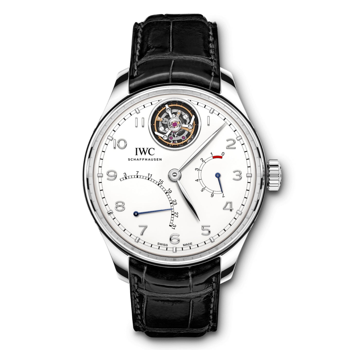 PORTUGIESER TOURBILLON MYSTERE RETROGRADE<br><font size=1pt>ポルトギーゼ トゥールビヨン レトログラード</font>