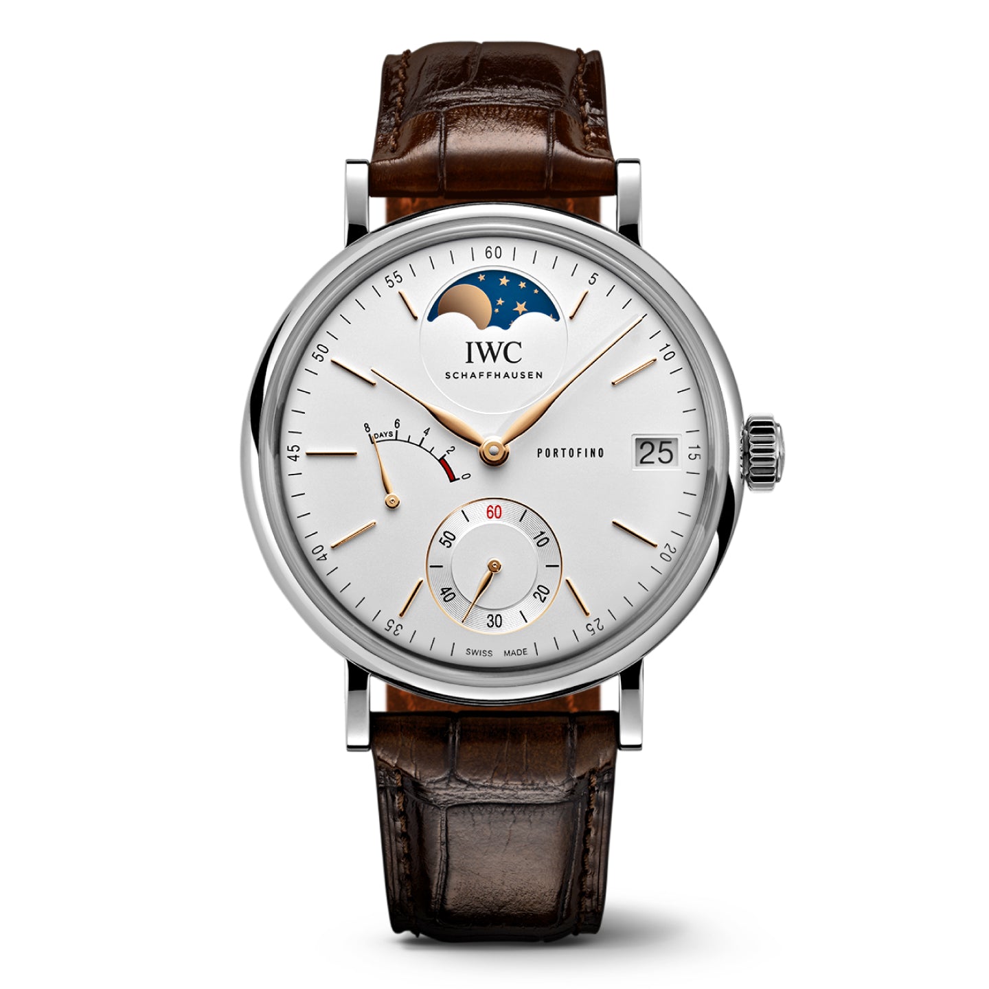 PORTOFINO HANDWOUND MOONPHASE<br><font size=1pt>ポートフィノ ハンドワインド ムーンフェイズ</font>