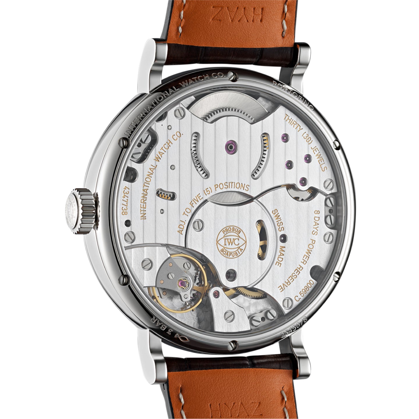 PORTOFINO HANDWOUND MOONPHASE<br><font size=1pt>ポートフィノ ハンドワインド ムーンフェイズ</font>