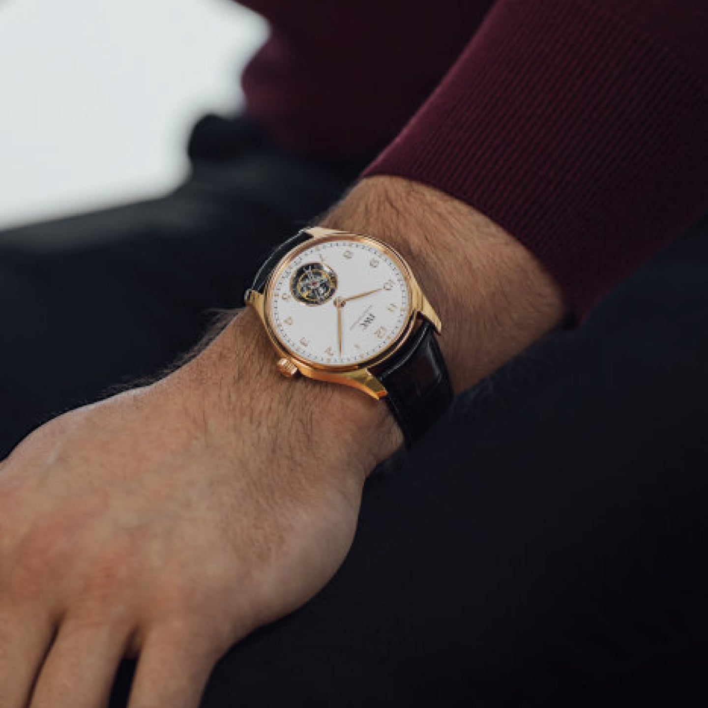 PORTUGIESER HAND WOUND TOURBILLON<br><font size=1pt>ポルトギーゼ トゥールビヨン</font>