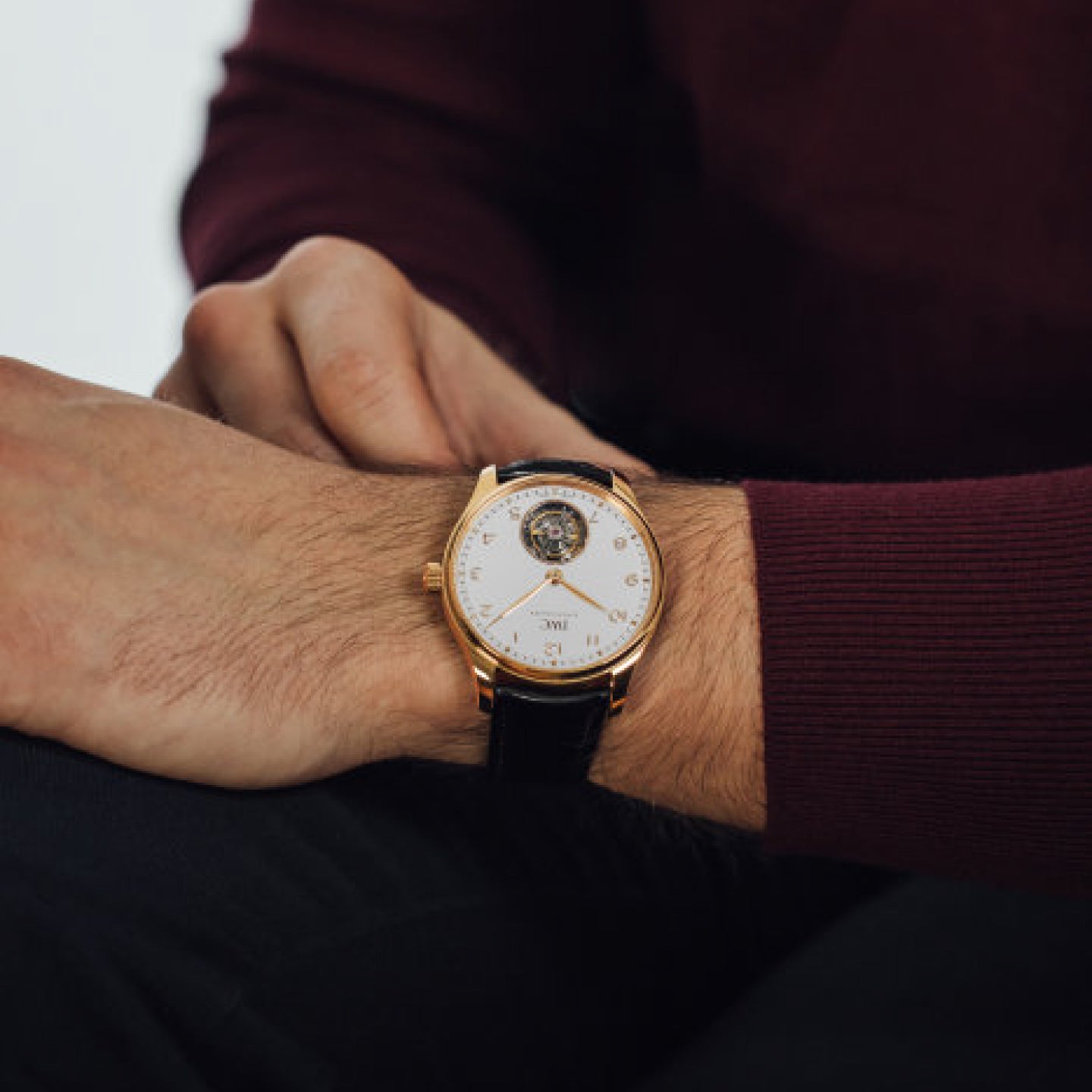 PORTUGIESER HAND WOUND TOURBILLON<br><font size=1pt>ポルトギーゼ トゥールビヨン</font>