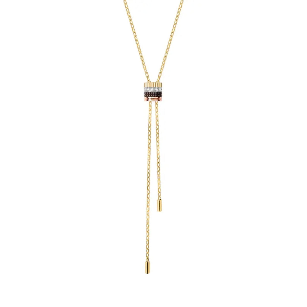 QUATRE CLASSIQUE TIE NECKLACE SMALL MODEL CLASSIQUE<br><font size=1pt>キャトル クラシック タイネックレス スモール</font>