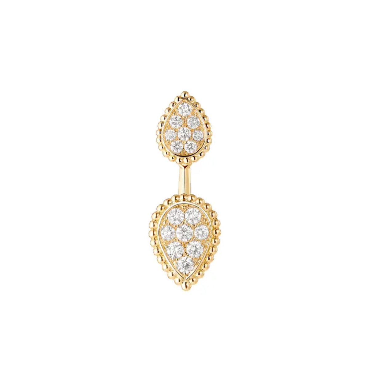 SERPENT BOHÈME STUD EARRING S AND XS MOTIFS<br><font size=1pt>セルパンボエム 2モチーフ シングル スタッズイヤリング</font>