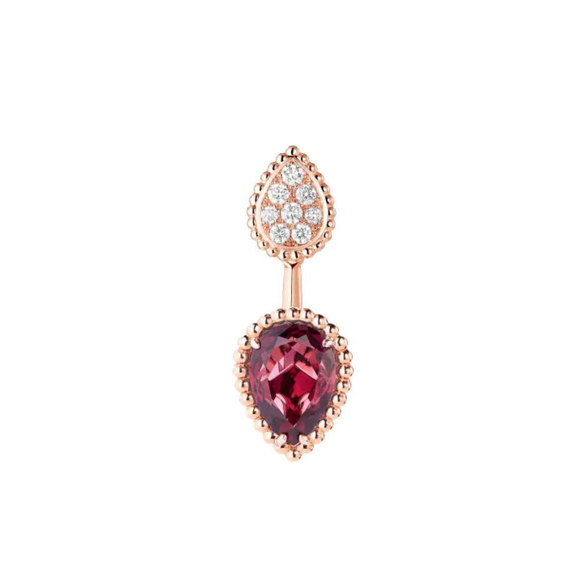 SERPENT BOHÈME STUD EARRING S AND XS MOTIFS<br><font size=1pt>セルパンボエム 2モチーフ シングル スタッズイヤリング</font>