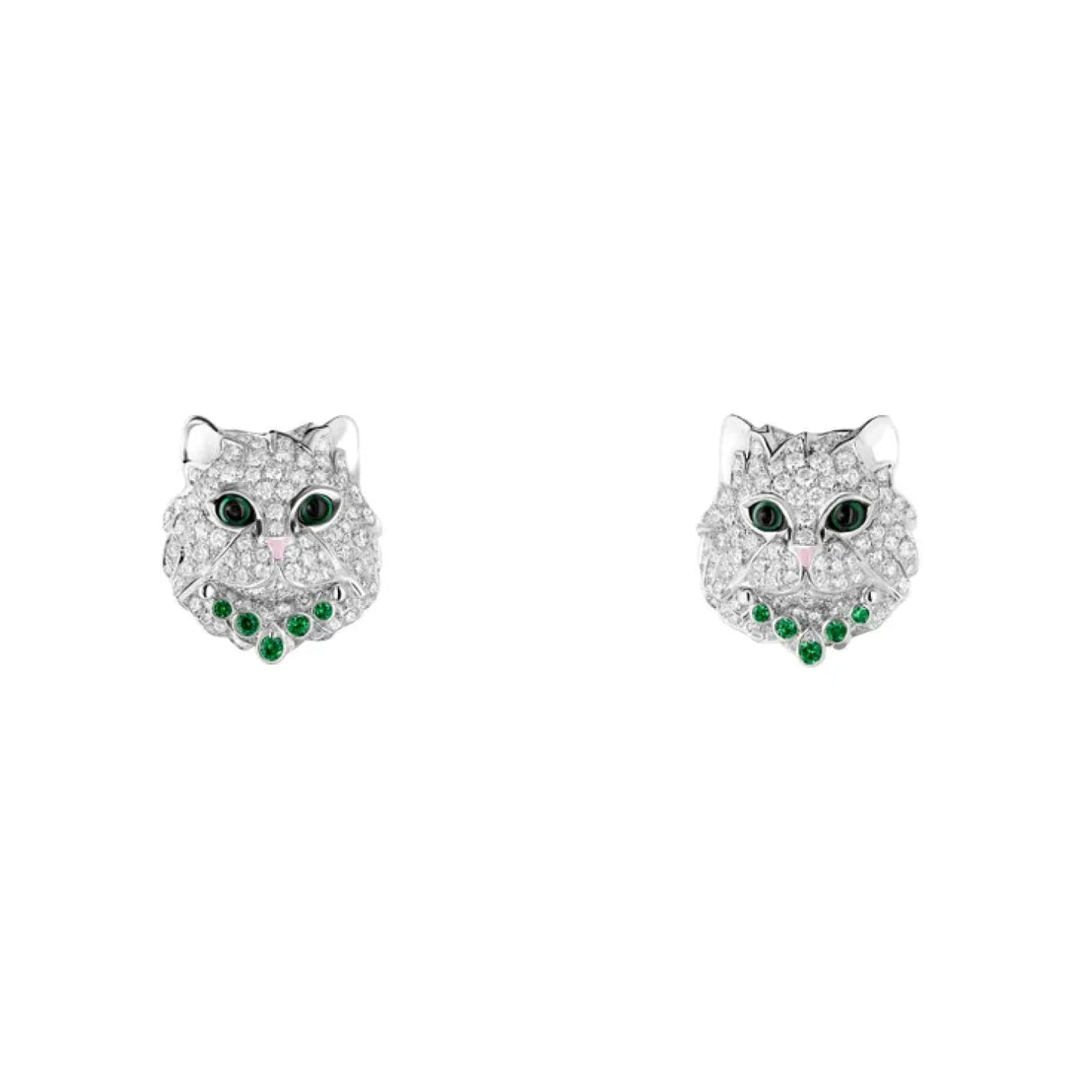 WLADIMIR THE CAT STUD EARRINGS<br><font size=1pt>ウラジミール スタッズイヤリング</font>
