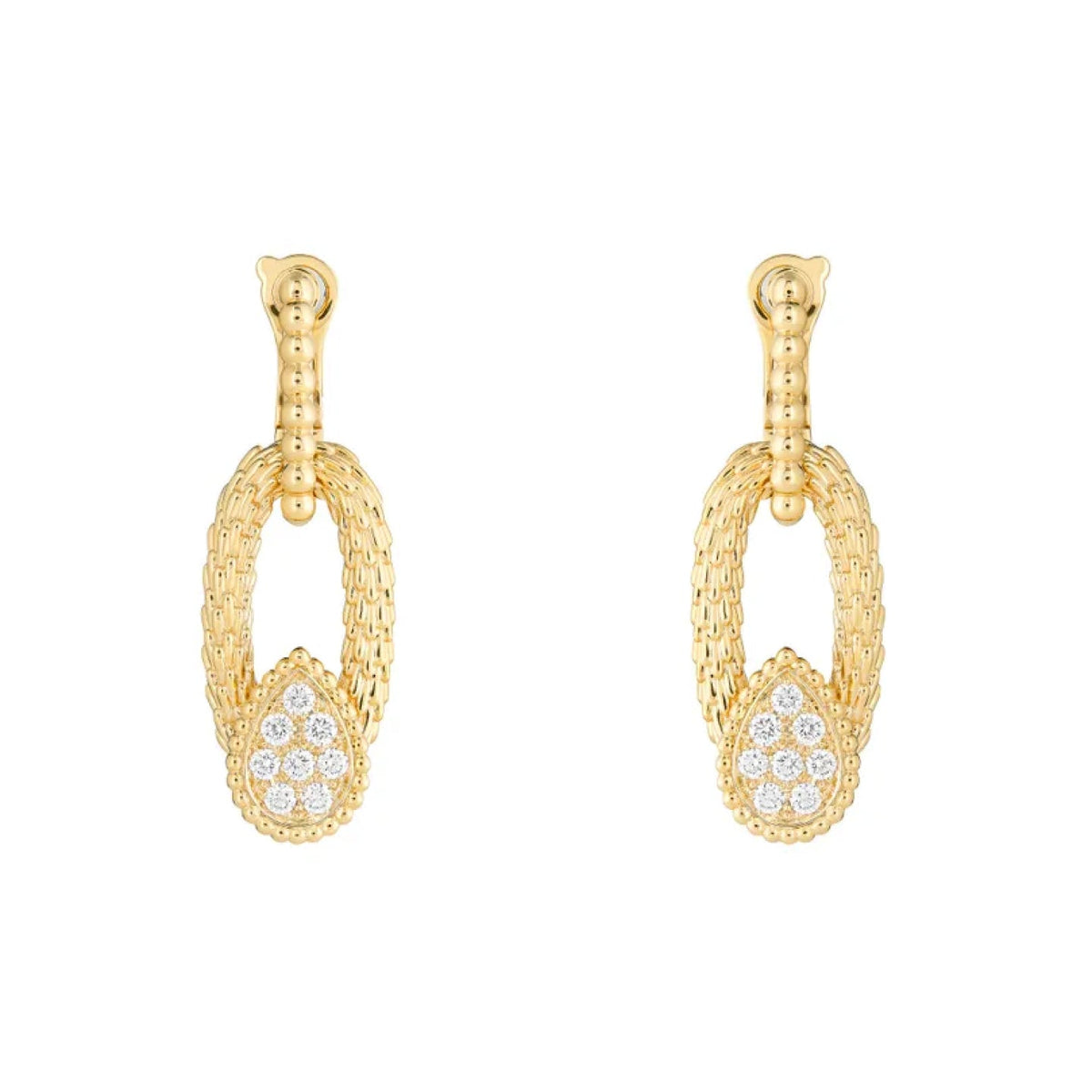 SERPENT BOHÈME VINTAGE STUD EARRINGS<br><font size=1pt>セルパンボエム ヴィンテージ イヤリング</font>