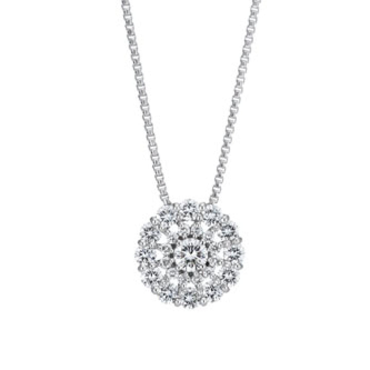 PLATINUM DIAMOND PENDANT<br><font size=1pt>プラチナ ダイヤモンド ペンダント</font>